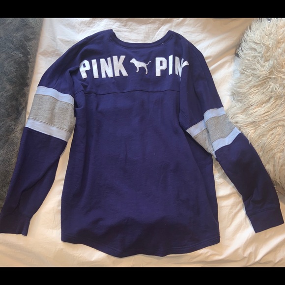 PINK blue/purple comfy long sleeve M - Picture 2 of 4